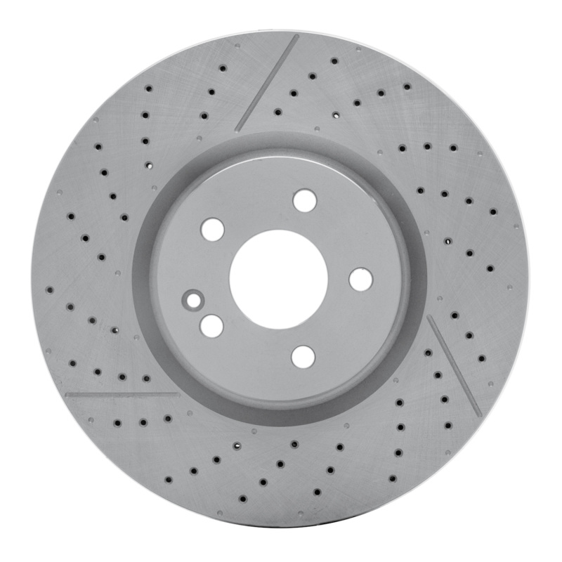 Mercedes-Benz GLA45 AMG Brake Rotor (1) - Front - R1 Concepts - Drill & Slot - `14-`19 Mercedes-Benz GLA45 AMG Brake Rotor (1) - Front - R1 Concepts - Drill & Slot - `14-`19